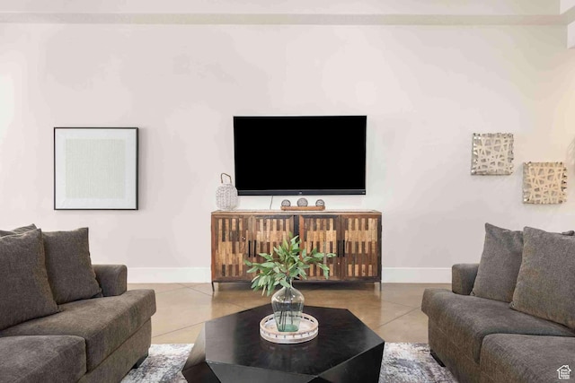 4582 S 1500 W, Hurricane, UT 84737 - living room with tile patterned floors and baseboards