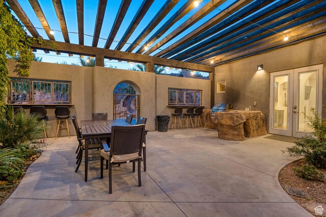 4582 S 1500 W, Hurricane, UT 84737 - view of patio / terrace featuring area for grilling and outdoor dining area