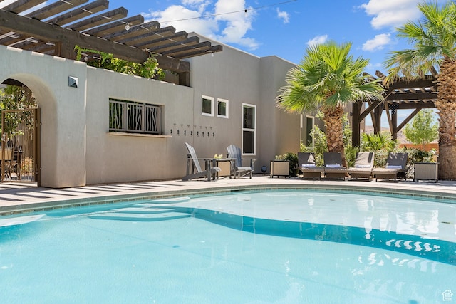 4582 S 1500 W, Hurricane, UT 84737 - outdoor pool with a pergola