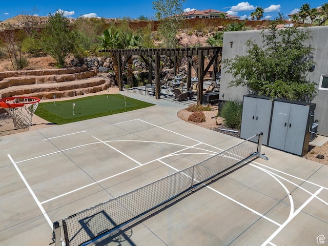4582 S 1500 W, Hurricane, UT 84737 - view of basketball court