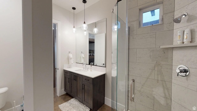 4582 S 1500 W, Hurricane, UT 84737 - bathroom with a shower stall and vanity