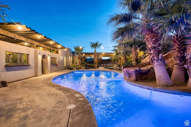 4582 S 1500 W, Hurricane, UT 84737 - swimming pool featuring a patio and a water slide