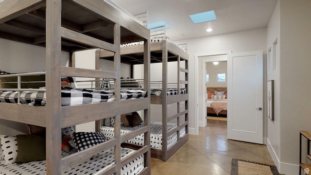 4582 S 1500 W, Hurricane, UT 84737 - bedroom featuring a skylight and recessed lighting