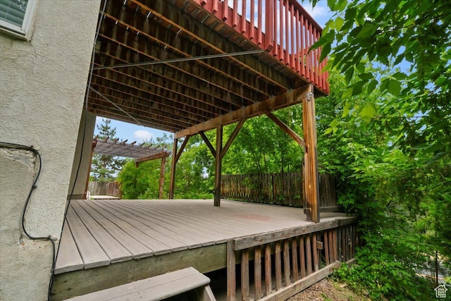 3181 E Deer Creek Cir, Cottonwood Heights, UT 84121 - view of deck