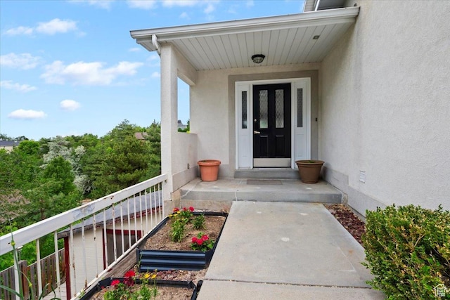 3181 E Deer Creek Cir, Cottonwood Heights, UT 84121 - property entrance with stucco siding