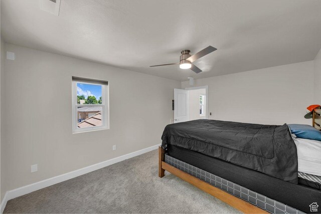 2119 Blair Cir, Santa Clara, UT 84765 - bedroom with carpet floors and ceiling fan