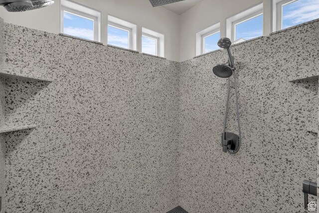 2119 Blair Cir, Santa Clara, UT 84765 - bathroom view of a tile shower
