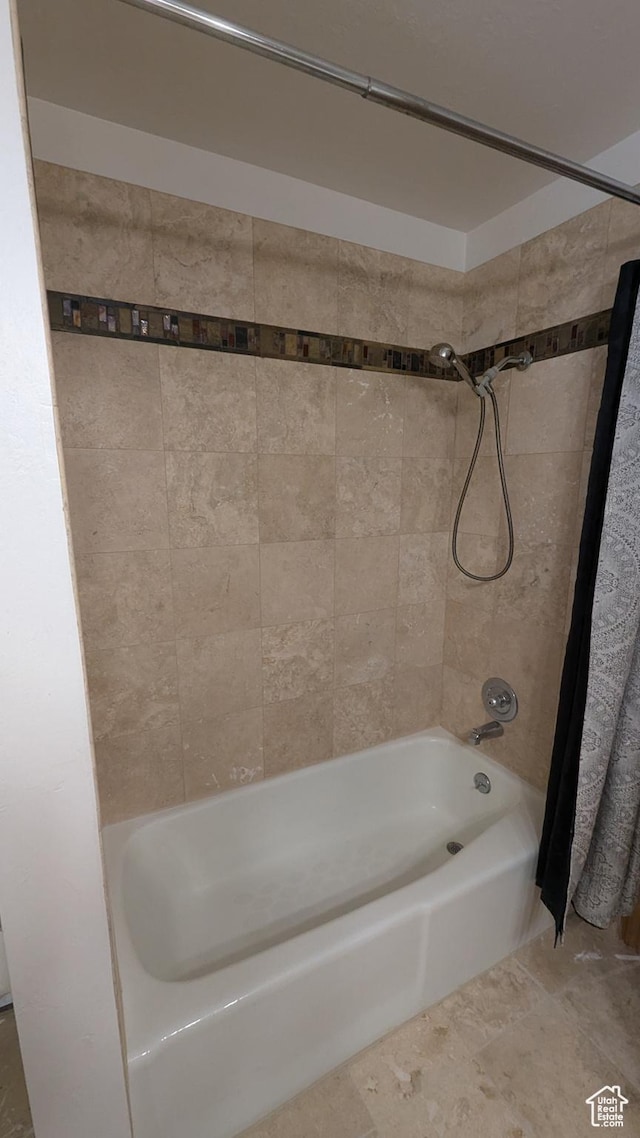 1584 E Petunia Way, Sandy, UT 84092 - full bath with shower / bath combination with curtain