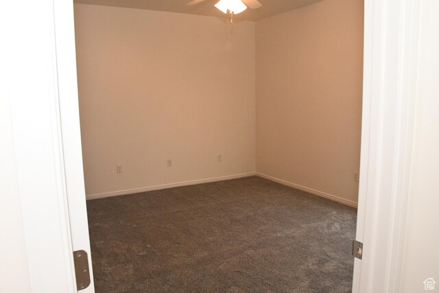 3072 W Leisure Villas Ct, West Jordan, UT 84084 - carpeted empty room featuring ceiling fan