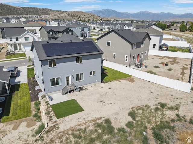 7494 N Silver Ridge Rd Unit 3466, Eagle Mountain, UT 84005 - aerial perspective of suburban area with mountains