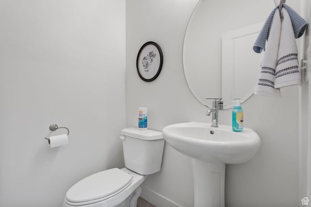 7494 N Silver Ridge Rd Unit 3466, Eagle Mountain, UT 84005 - half bathroom with toilet and baseboards