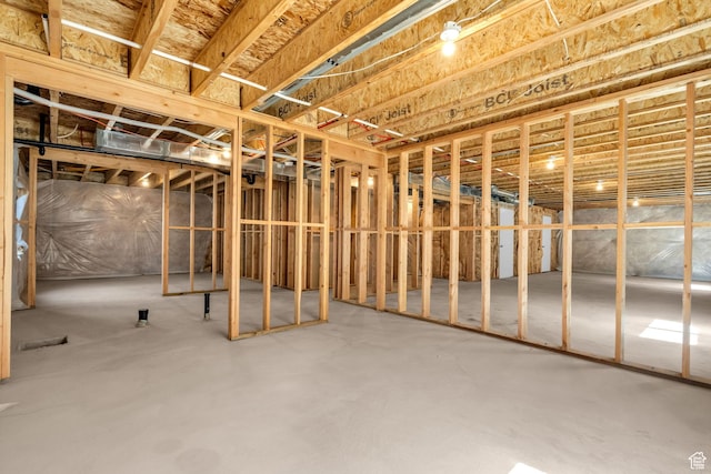 2873 S Puddle Ln, Saratoga Springs, UT 84045 - view of unfinished basement