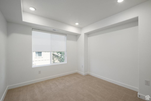 6556 S Jefferson St Unit 15, Murray, UT 84107 - carpeted spare room featuring recessed lighting