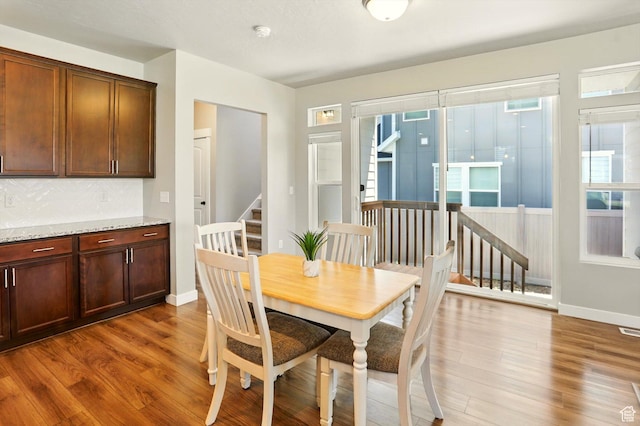 847 N 2125 W, Layton, UT 84041 - dining area with wood finished floors and stairs
