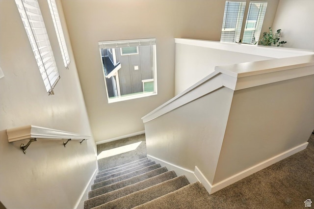 847 N 2125 W, Layton, UT 84041 - stairway with carpet flooring and baseboards