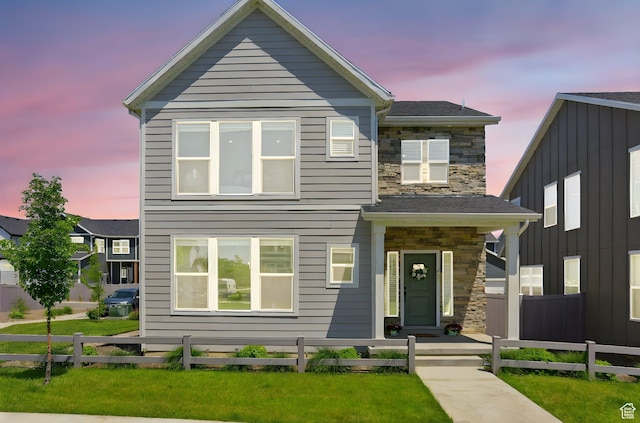 847 N 2125 W, Layton, UT 84041 - view of front facade with stone siding