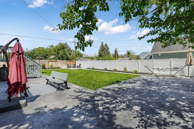 450 N 200 E, Lehi, UT 84043 - fenced backyard featuring a patio