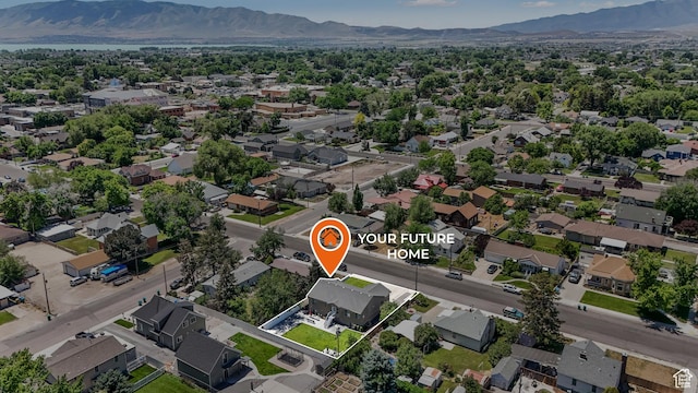 450 N 200 E, Lehi, UT 84043 - aerial perspective of suburban area with mountains
