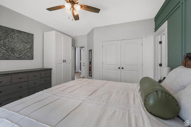 450 N 200 E, Lehi, UT 84043 - bedroom featuring a closet and ceiling fan