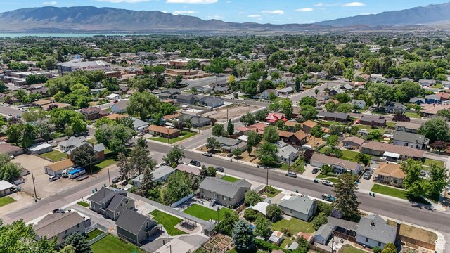 450 N 200 E, Lehi, UT 84043 - aerial perspective of suburban area featuring a mountainous background