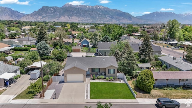 450 N 200 E, Lehi, UT 84043 - aerial view of residential area with a mountainous background