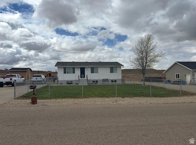 2714 E 1000 N, Ballard, UT 84066 - ranch-style home with a fenced front yard