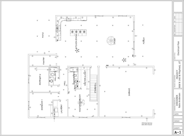 908 N 140 W, Mayfield, UT 84643 - view of home floor plan