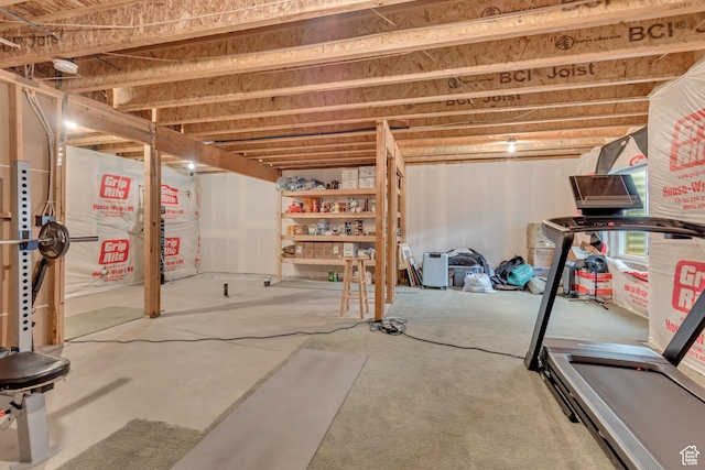 940 N Center St, Santaquin, UT 84655 - view of unfinished basement