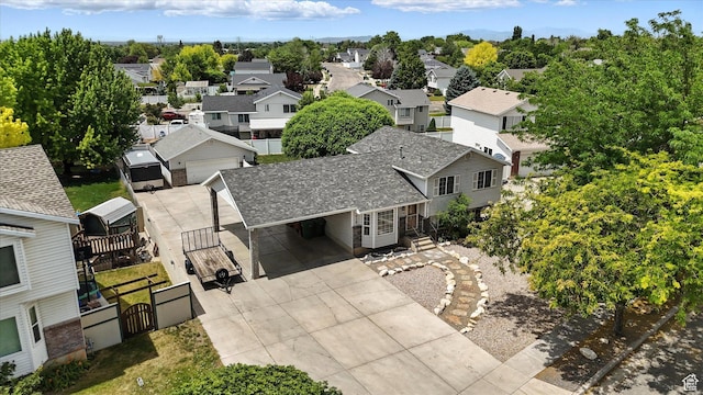 416 N 450 W, Clearfield, UT 84015 - aerial perspective of suburban area