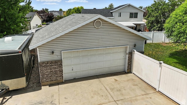 416 N 450 W, Clearfield, UT 84015 - garage with driveway