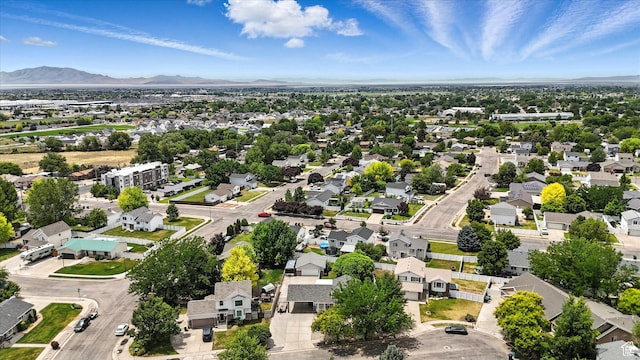 416 N 450 W, Clearfield, UT 84015 - aerial perspective of suburban area featuring a mountain backdrop