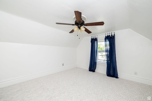 13 N 100 W, Smithfield, UT 84335 - bonus room with lofted ceiling, carpet flooring, and a ceiling fan