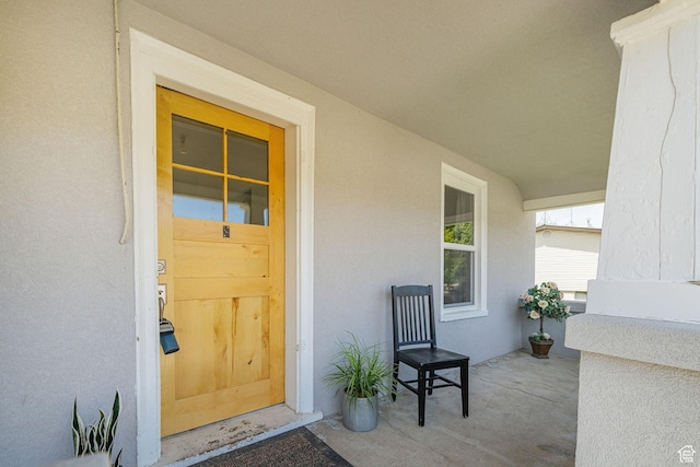 13 N 100 W, Smithfield, UT 84335 - view of exterior entry featuring stucco siding