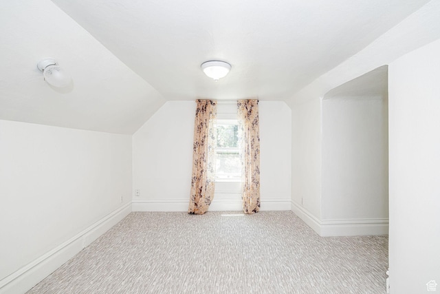 13 N 100 W, Smithfield, UT 84335 - additional living space with carpet flooring and vaulted ceiling