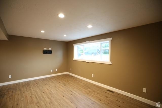 591 E Acoma Rd A-B, Unit A-B Midvale, UT 84047 - empty room featuring recessed lighting and wood finished floors