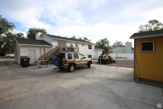 591 E Acoma Rd A-B, Unit A-B Midvale, UT 84047 - view of front facade featuring stairs and a deck