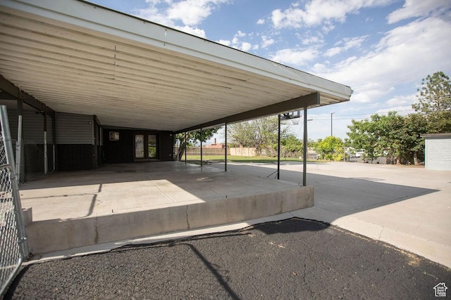 19 S Dale Ave, Vernal, UT 84078 - view of patio featuring a carport