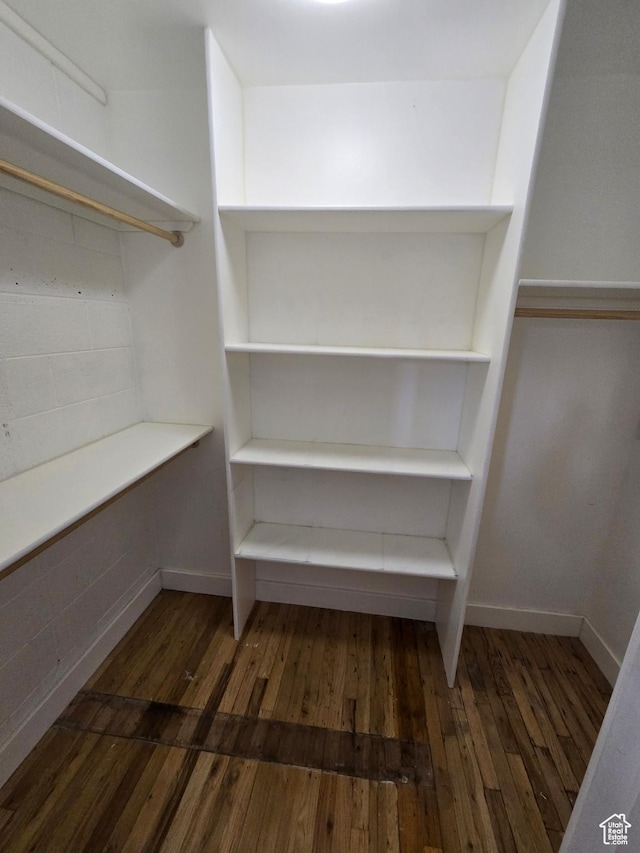 650 N 300 W Unit 206, Salt Lake City, UT 84103 - walk in closet featuring wood finished floors