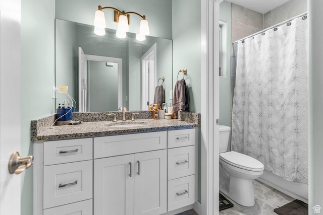 130 Matilda Ln, Springdale, UT 84767 - bathroom with vanity and a shower with shower curtain