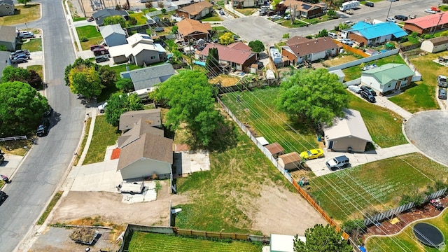1260 S Riverview Dr, Garland, UT 84312 - aerial overview of property's location with nearby suburban area