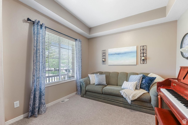 6743 W Spring Oak Dr, West Jordan, UT 84081 - carpeted living room featuring baseboards