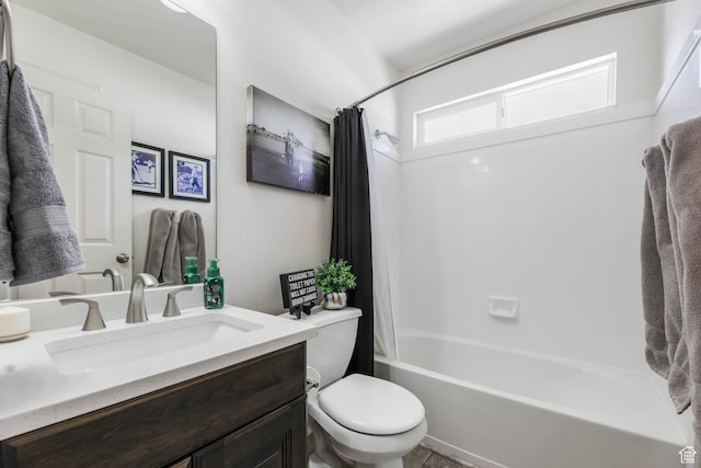 6743 W Spring Oak Dr, West Jordan, UT 84081 - bathroom with vanity and shower / bath combination with curtain