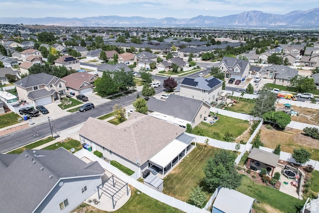 6743 W Spring Oak Dr, West Jordan, UT 84081 - aerial view of residential area with mountains