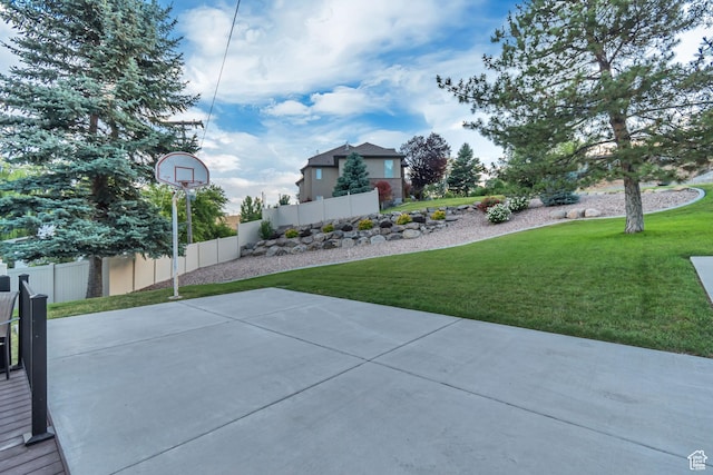 955 W Charlotte Dr, South Jordan, UT 84095 - view of yard featuring community basketball court