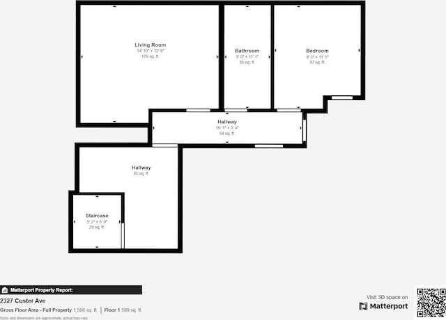2327 S Custer E, Ogden, UT 84401 - view of floor plan / room layout