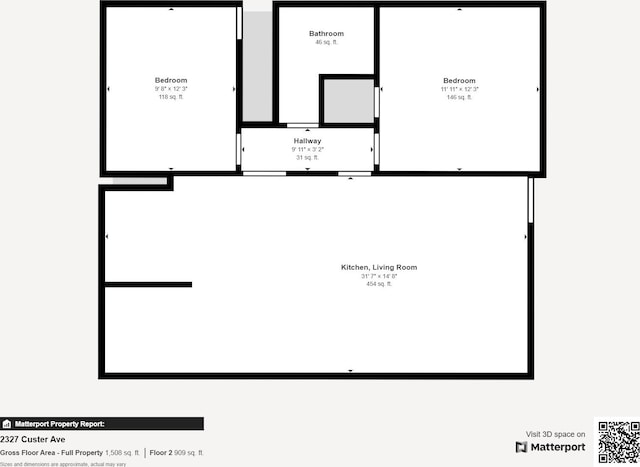 2327 S Custer E, Ogden, UT 84401 - view of room layout