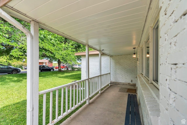 145 S 500 W, Orem, UT 84058 - covered porch with a lawn