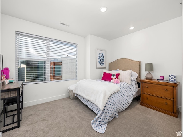 6191 W S Jordan Pkwy S Unit 286, South Jordan, UT 84009 - bedroom featuring carpet flooring and recessed lighting