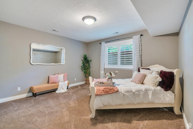 9967 N 6670 W, Highland, UT 84003 - bedroom with carpet and a textured ceiling