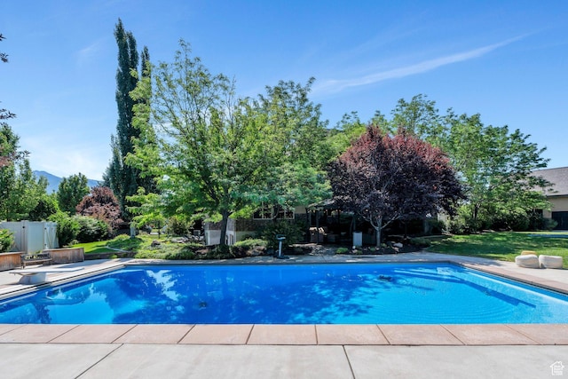 9967 N 6670 W, Highland, UT 84003 - outdoor pool featuring a gazebo